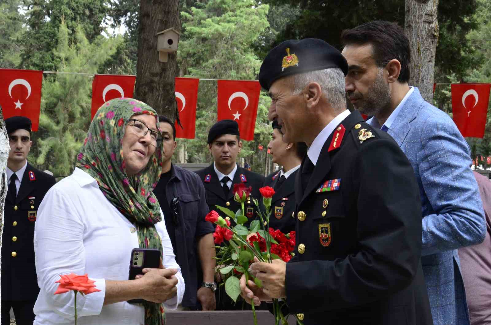 Jandarma Teşkilatının kuruluş yıldönümünde şehitler unutulmadı 