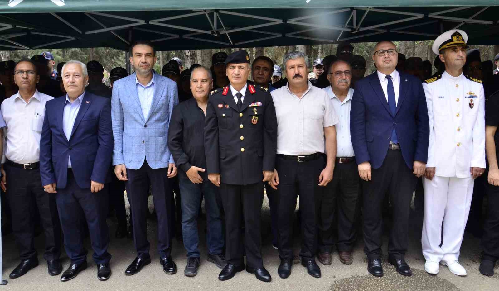 Jandarma Teşkilatının kuruluş yıldönümünde şehitler unutulmadı 