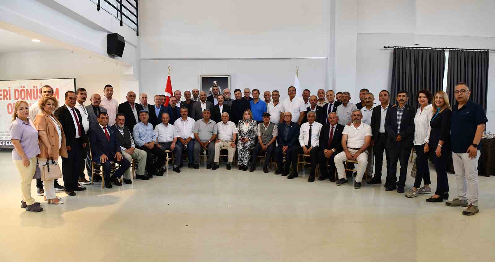 Başkan Ataç muhtarlarla buluştu 