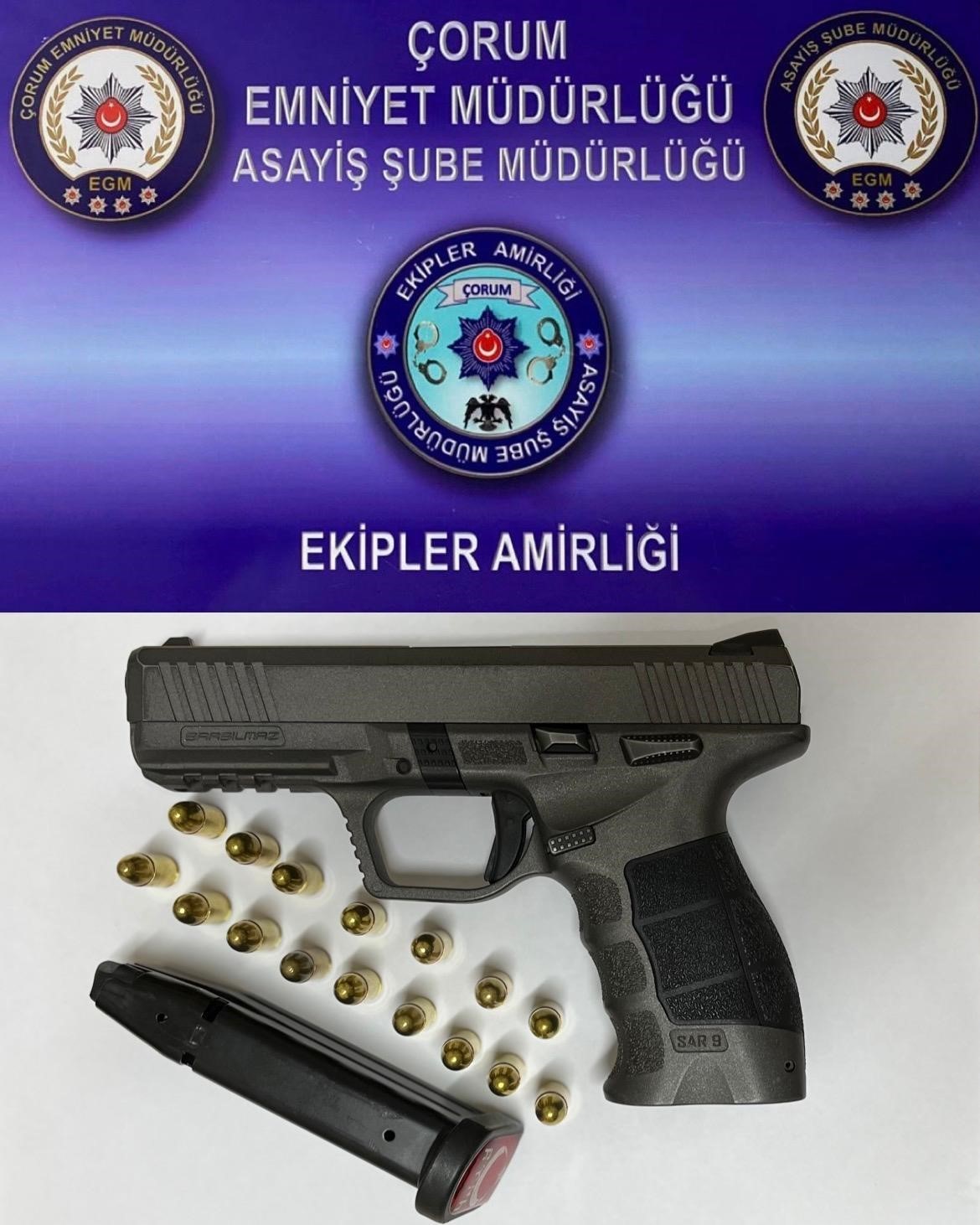 Çorum’da aranan 5 kişi yakalandı 
