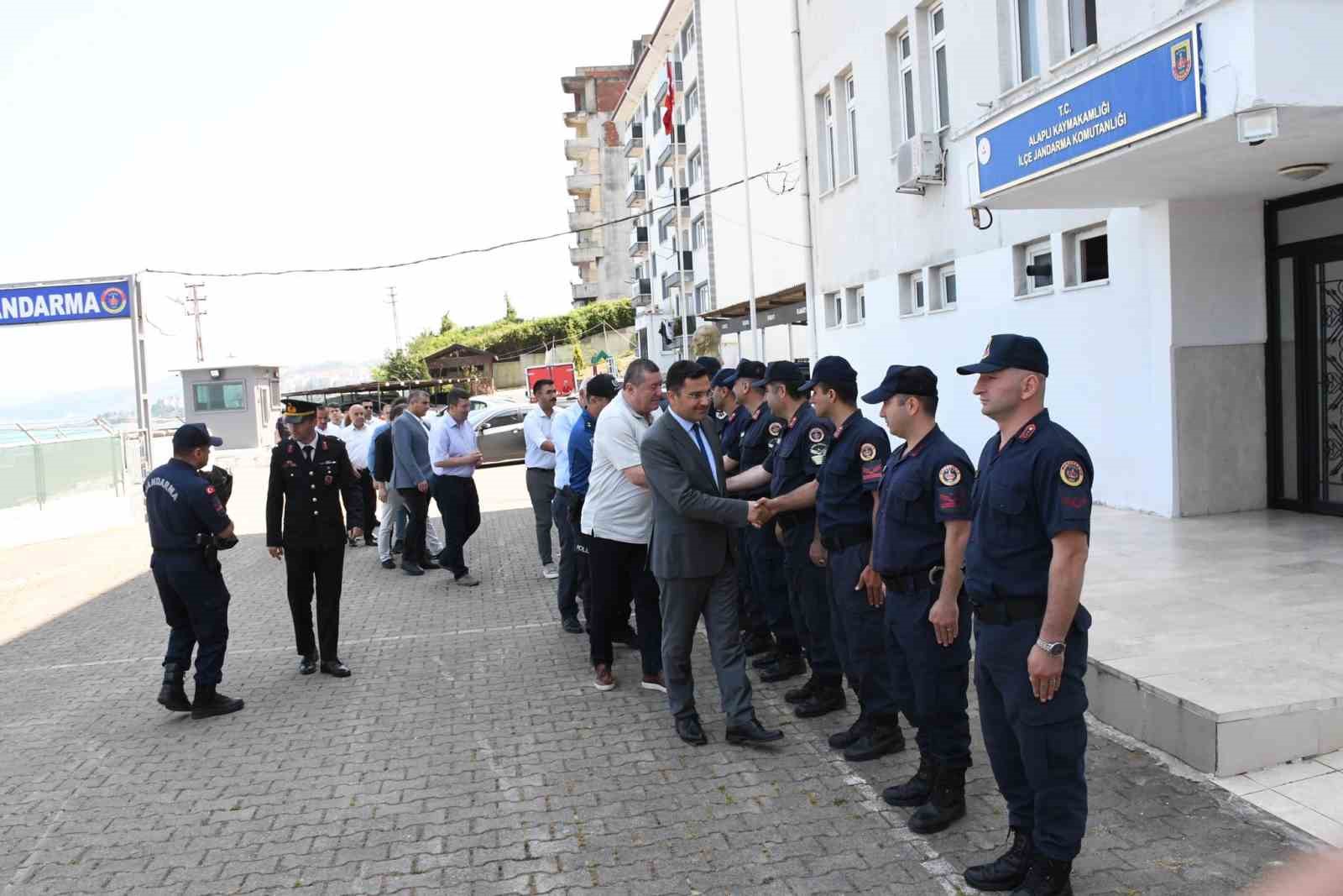 Alaplı’da jandarma teşkilatının kuruluş yıldönümü kutlandı 