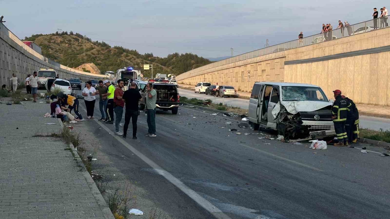 Kastamonu’da zincirleme trafik kazası: 9 yaralı 