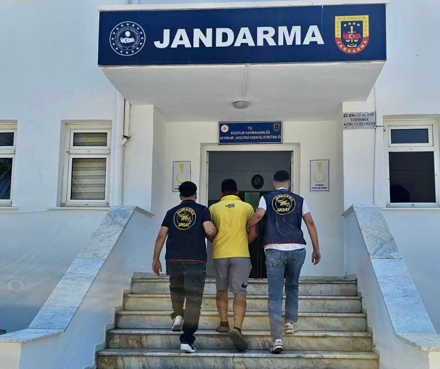Bodrum’da 16 yıl hapis cezası bulunan şahıs yakalandı