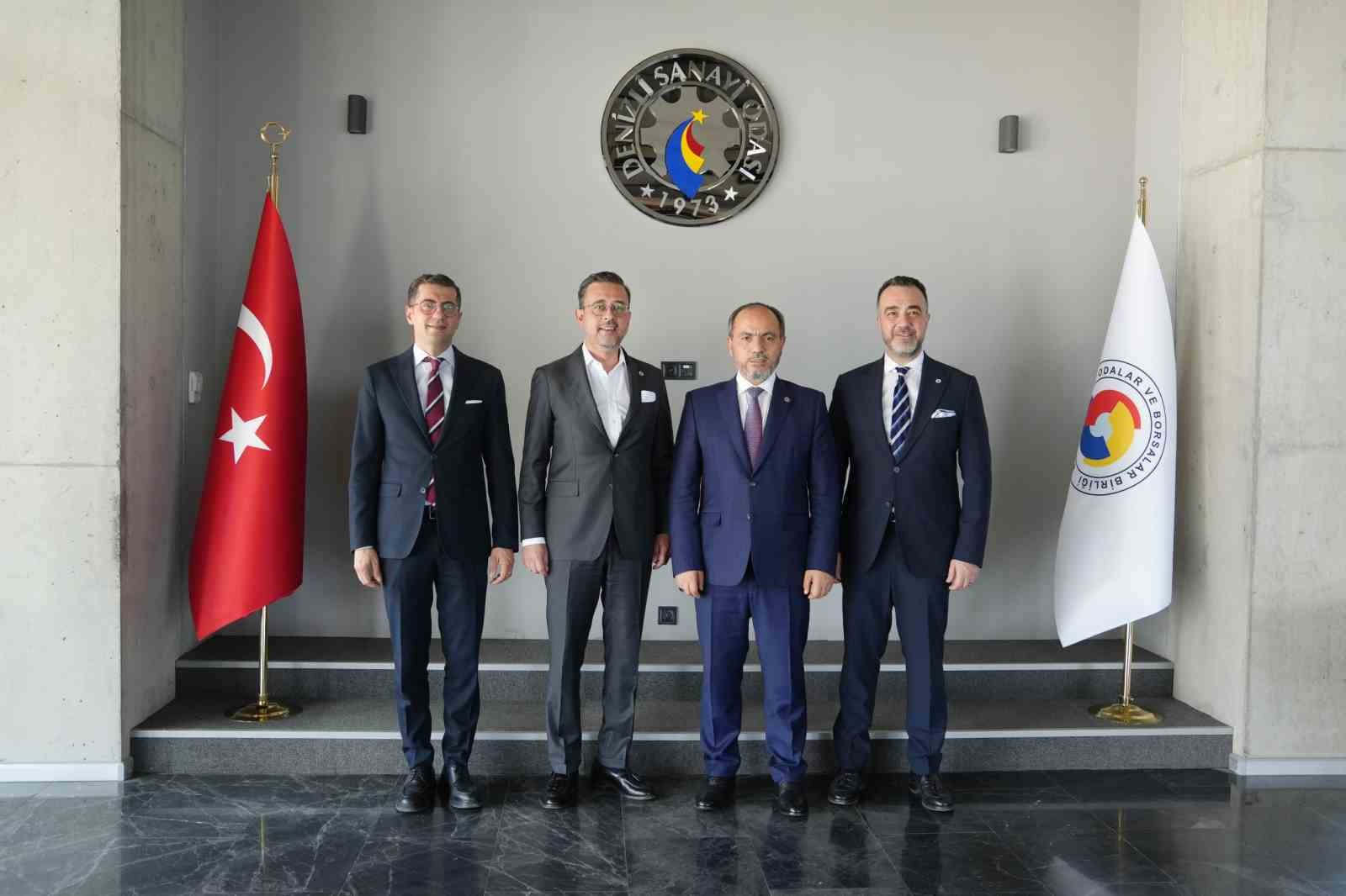Rektör Güngör’den DSO Başkanı Kasapoğlu’na ziyaret 