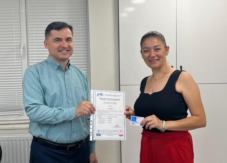 Denizlili terziler uluslararası sertifikalı oldu 