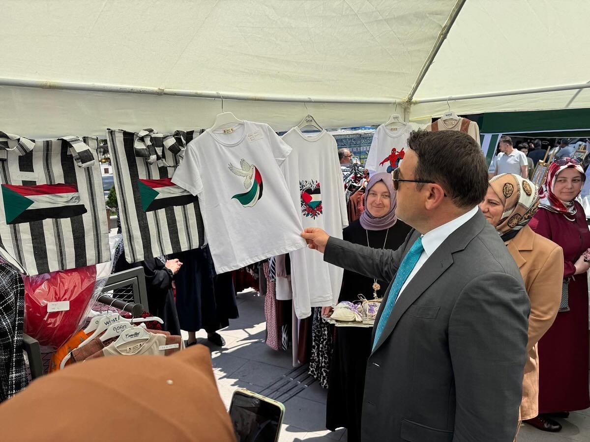 Vali Musa Işın, ADEM projesi kapsamında hazırlanan el emeği ürünler sergisini ziyaret etti 