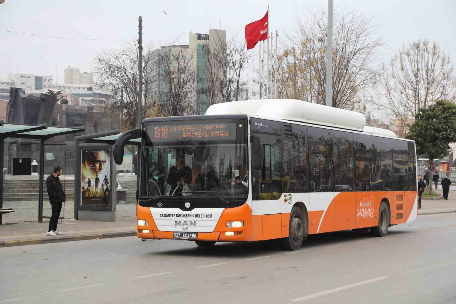 Gaziantep Büyükşehir, LGS sınavı günü toplu taşımaları ücretsiz yaptı