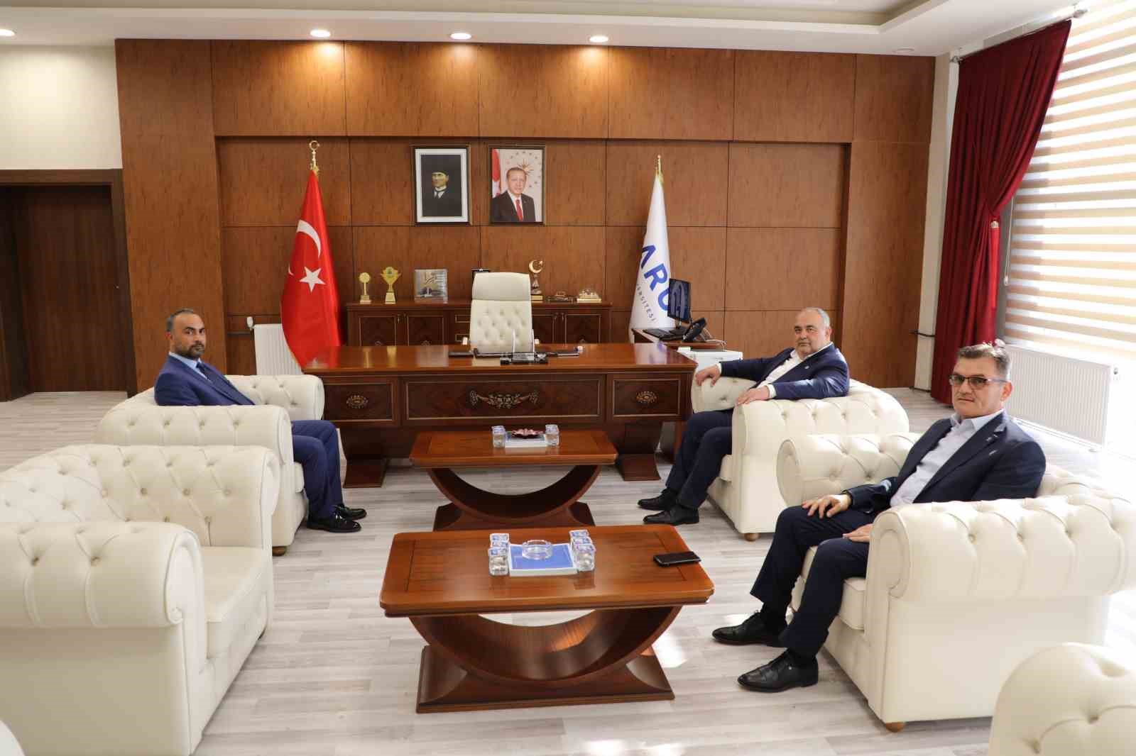 Milletvekili Aldatmaz’dan Rektör Akkaya’ya ziyaret 