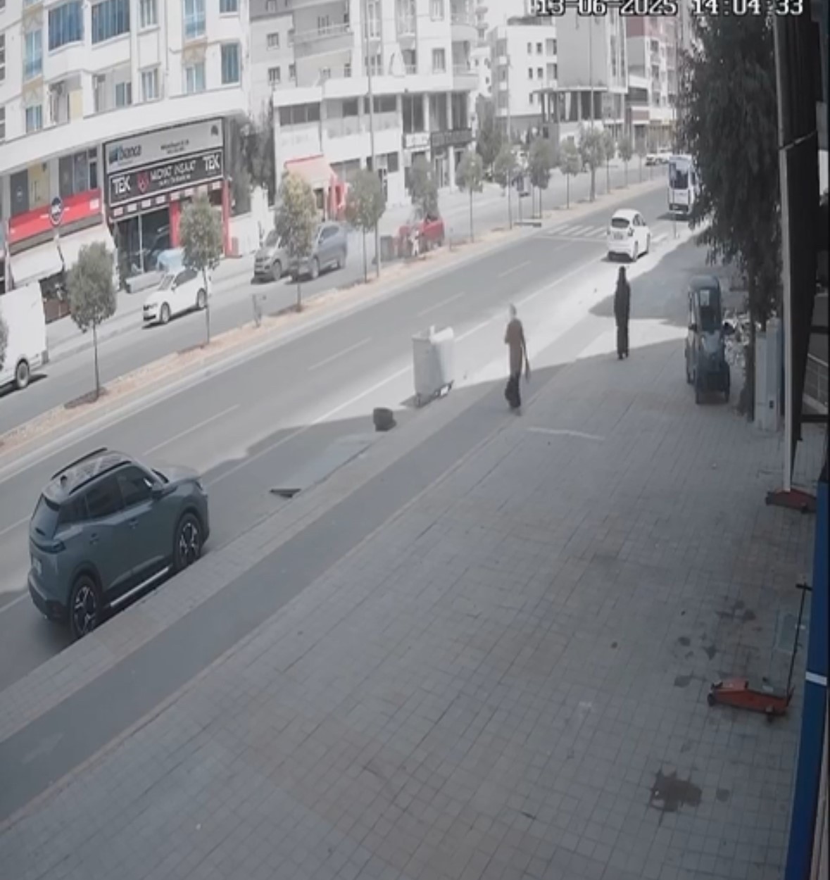 Mardin’de trafik kazası: 2 yaralı 