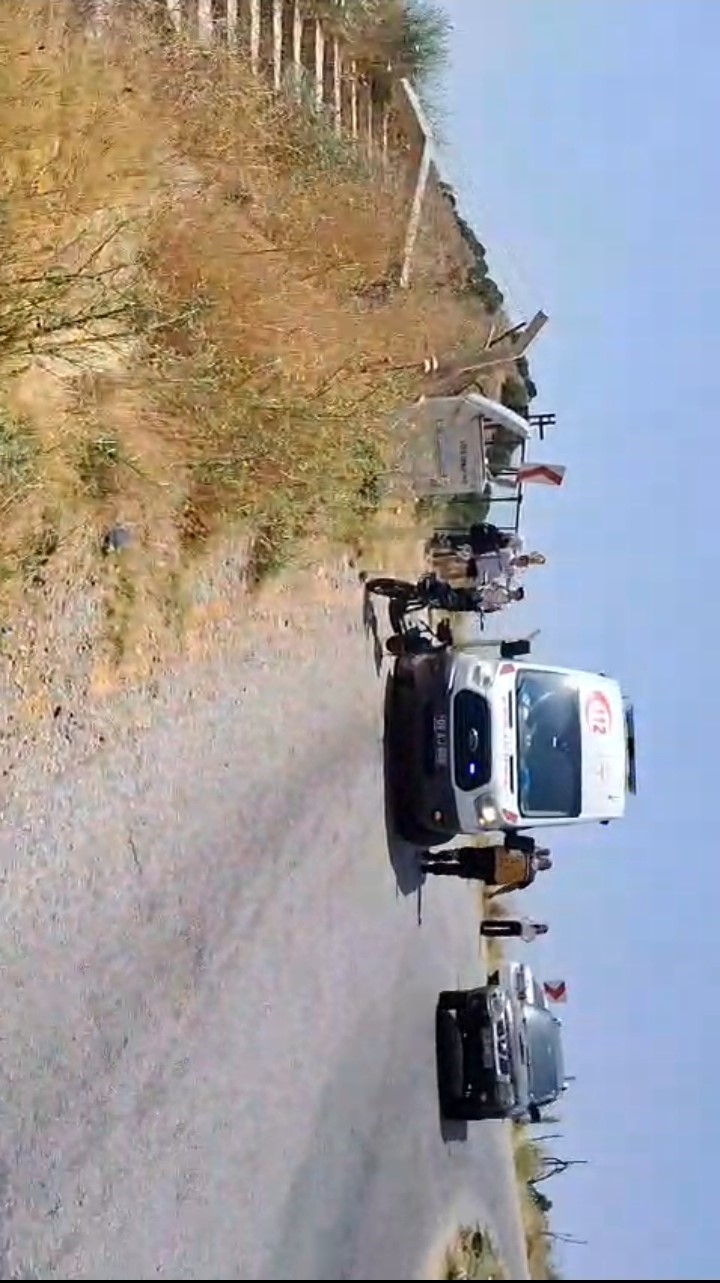 Danişment yolunda feci kaza, bir çocuk ağır yaralandı 