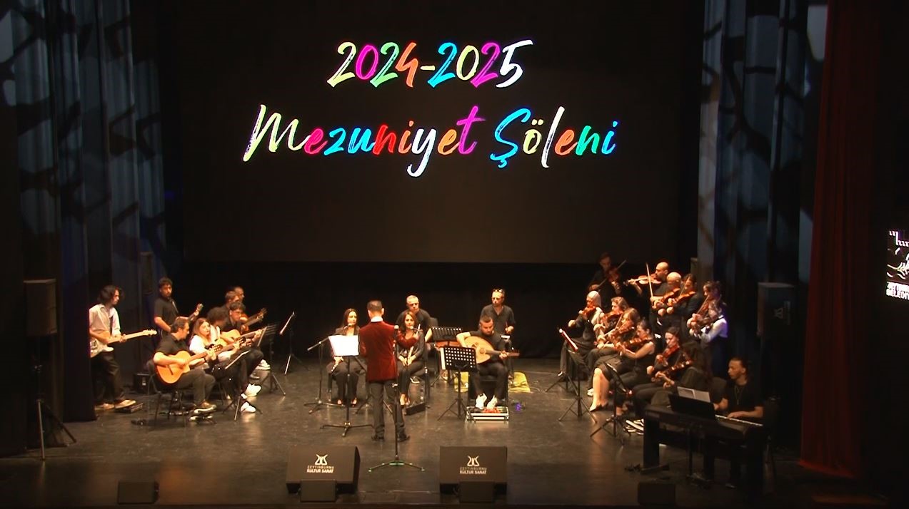 Zeytinburnu Kültür Sanat Merkezi kursiyerleri mezun oldu 