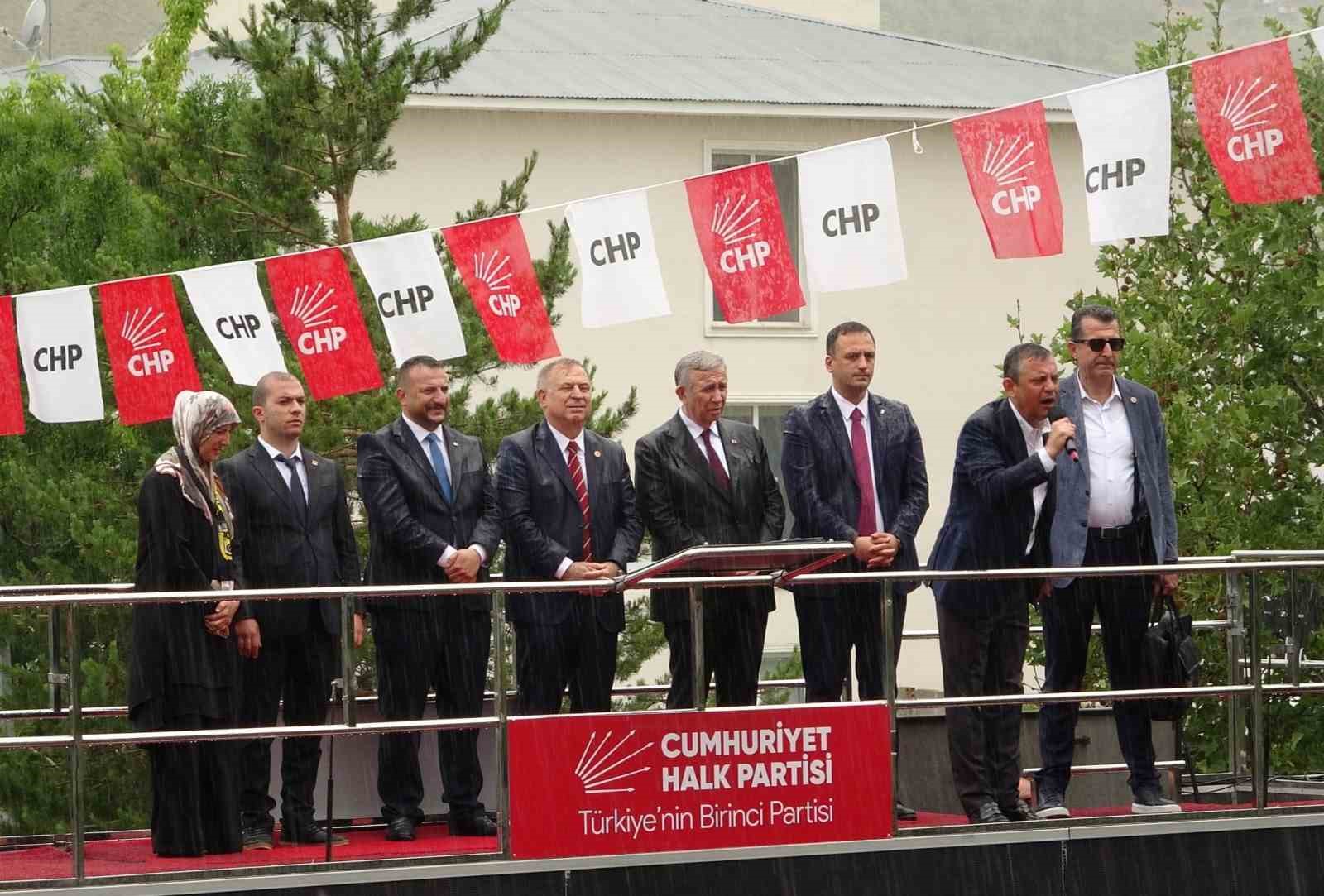CHP Genel Başkanı Özel: 