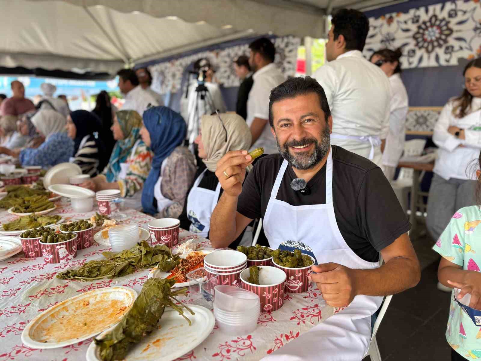 Gastronomi Festivali’nde hem gözler hem de damaklar şenlendi 