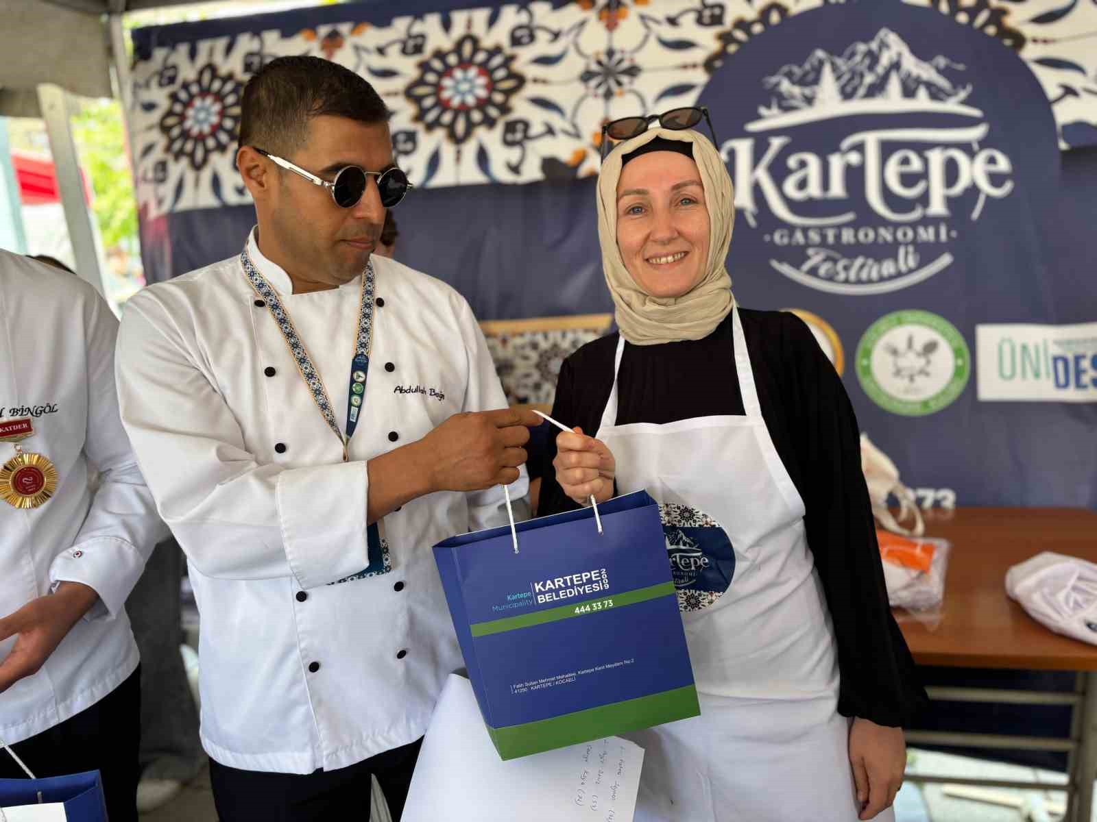 Gastronomi Festivali’nde hem gözler hem de damaklar şenlendi 