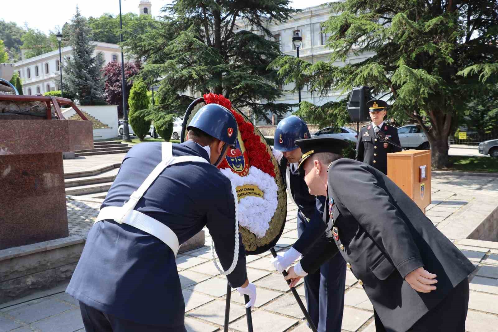Kastamonu’da Jandarma teşkilatının 186. kuruluş yıl dönümünü kutladı 