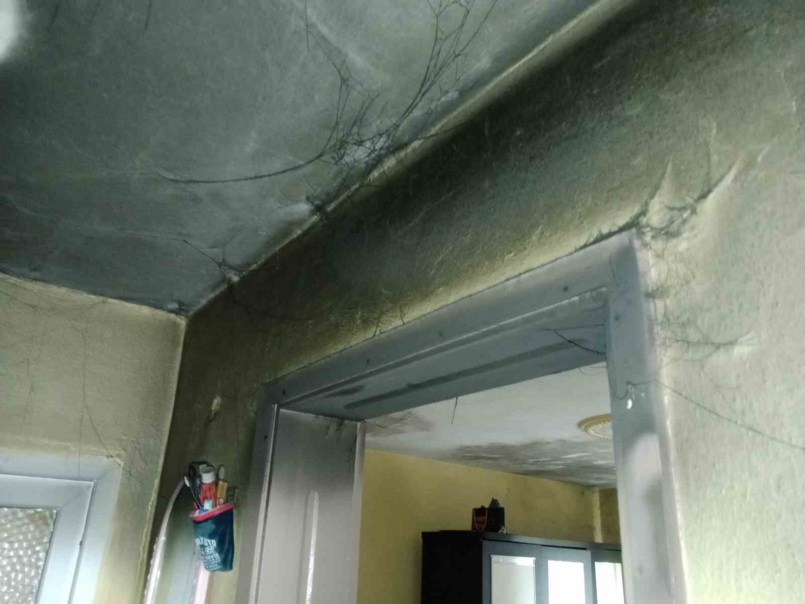 Ordu’da ocakta unutulan yemek yangına neden oldu 