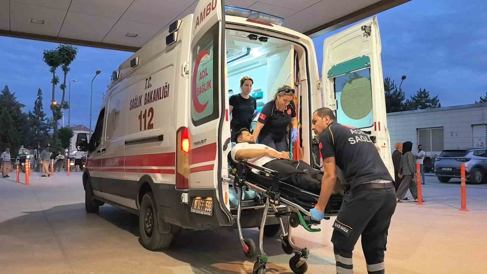 Bursa’da bıçaklı kavga: 1 ağır yaralı 