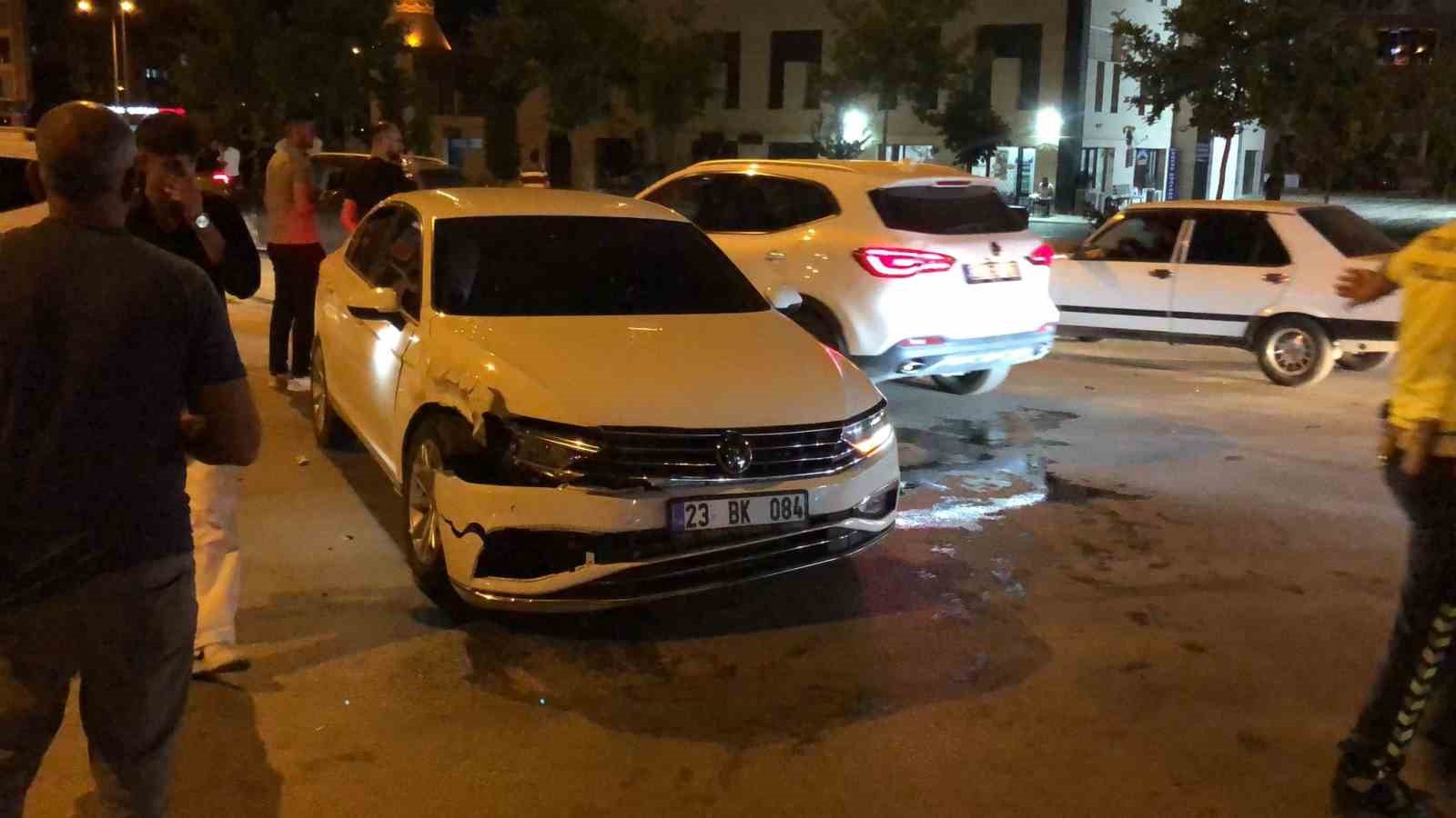 Elazığ’da trafik kazası: 1 yaralı 