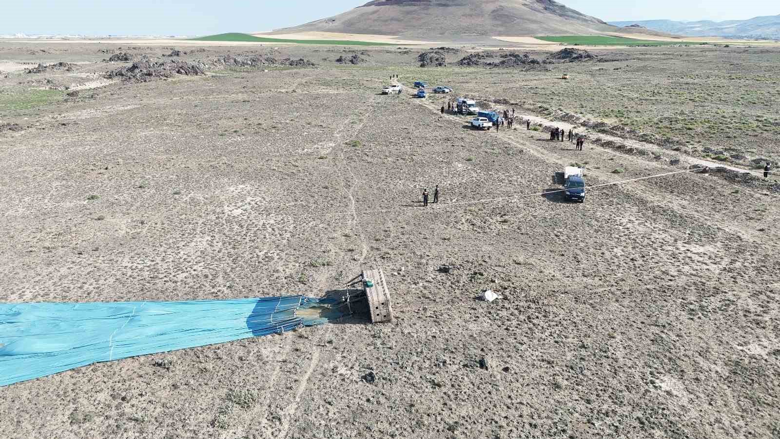 Aksaray’da balon kazası: 1 ölü, 12 yaralı 