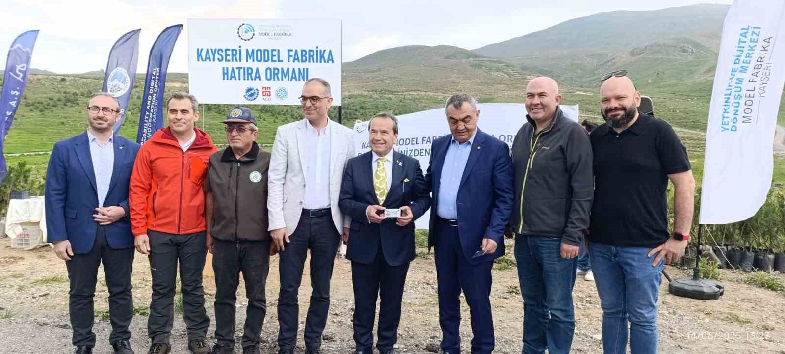 Erciyes’te Model Fabrika Hatıra Ormanı açıldı 