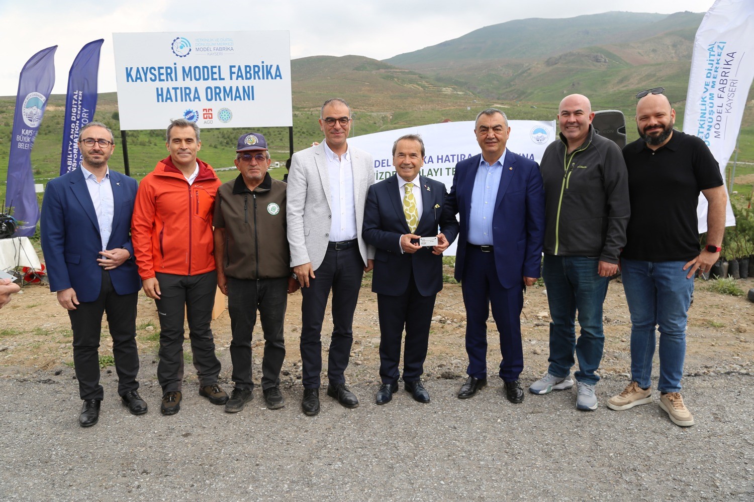 Erciyes’te Model Fabrika Hatıra Ormanı açıldı 