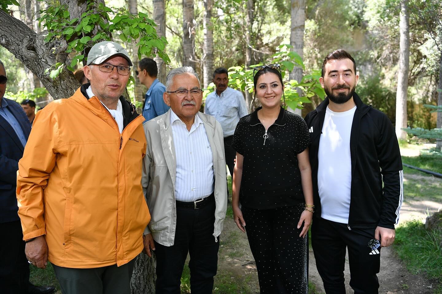 Kayseri protokolü Soğanlı Vadisi’nde buluştu 