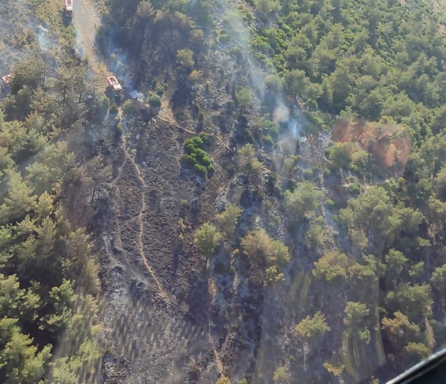 Soma’daki orman yangınları kontrol altına alındı 