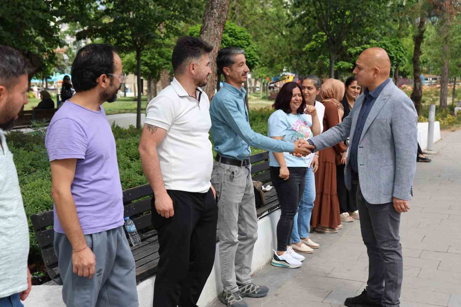 Başkan Önal’dan LGS’ye giren öğrencilere moral ziyareti 