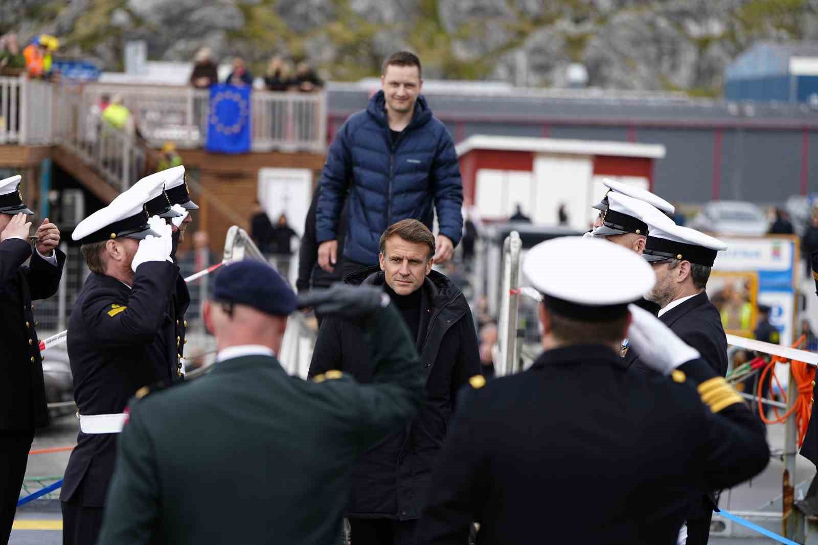 Fransa Cumhurbaşkanı Macron, Grönland’de 