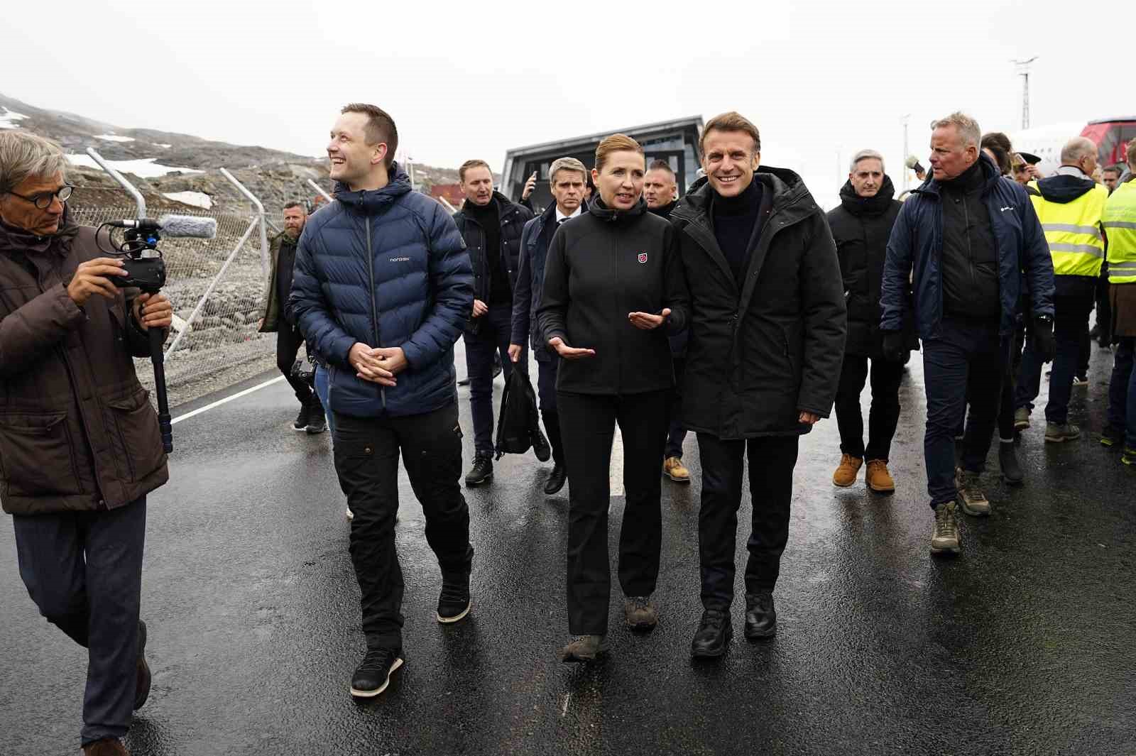 Fransa Cumhurbaşkanı Macron, Grönland’de 