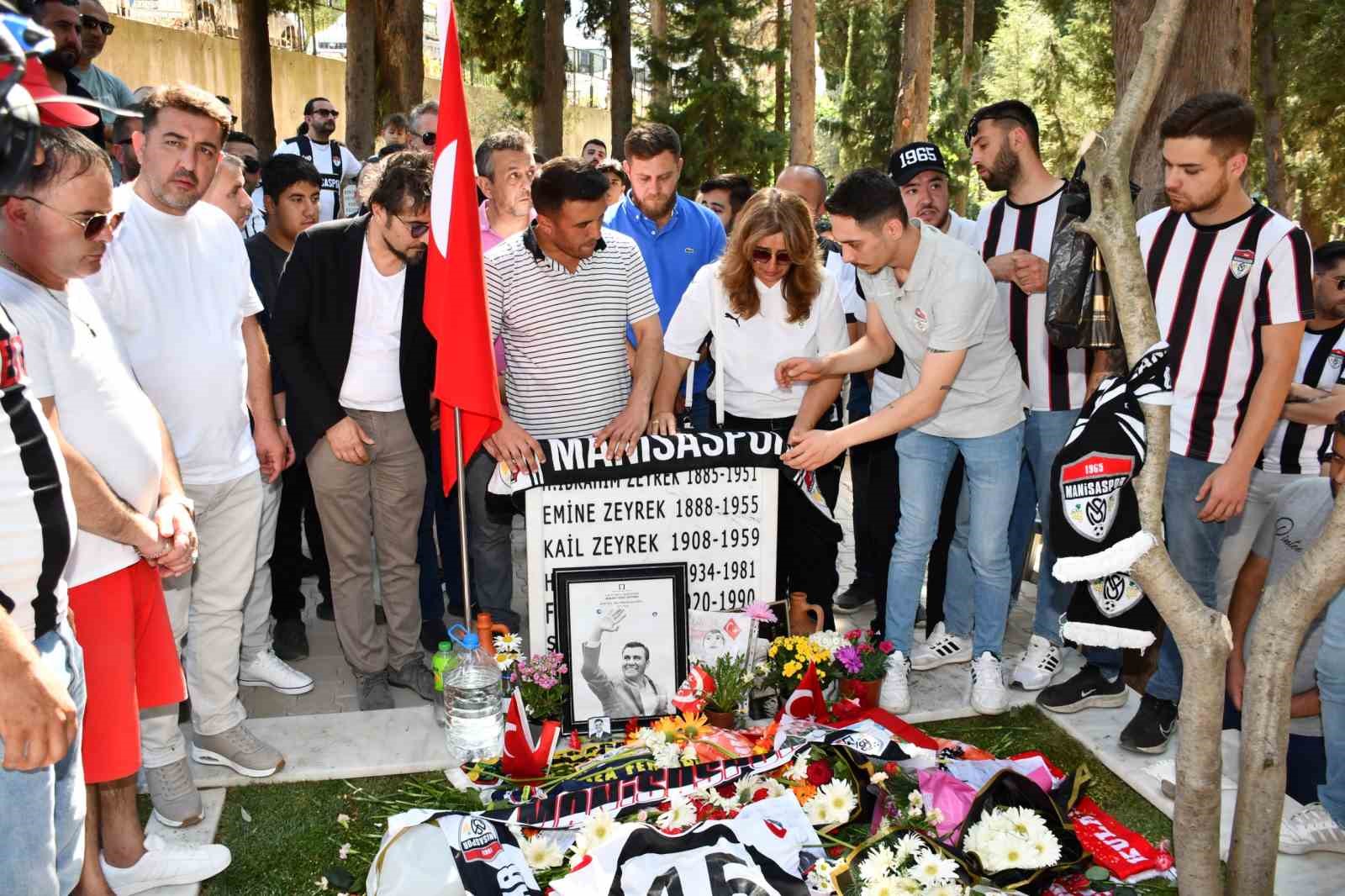 Manisaspor taraftarları Ferdi Zeyrek’i unutmadı 