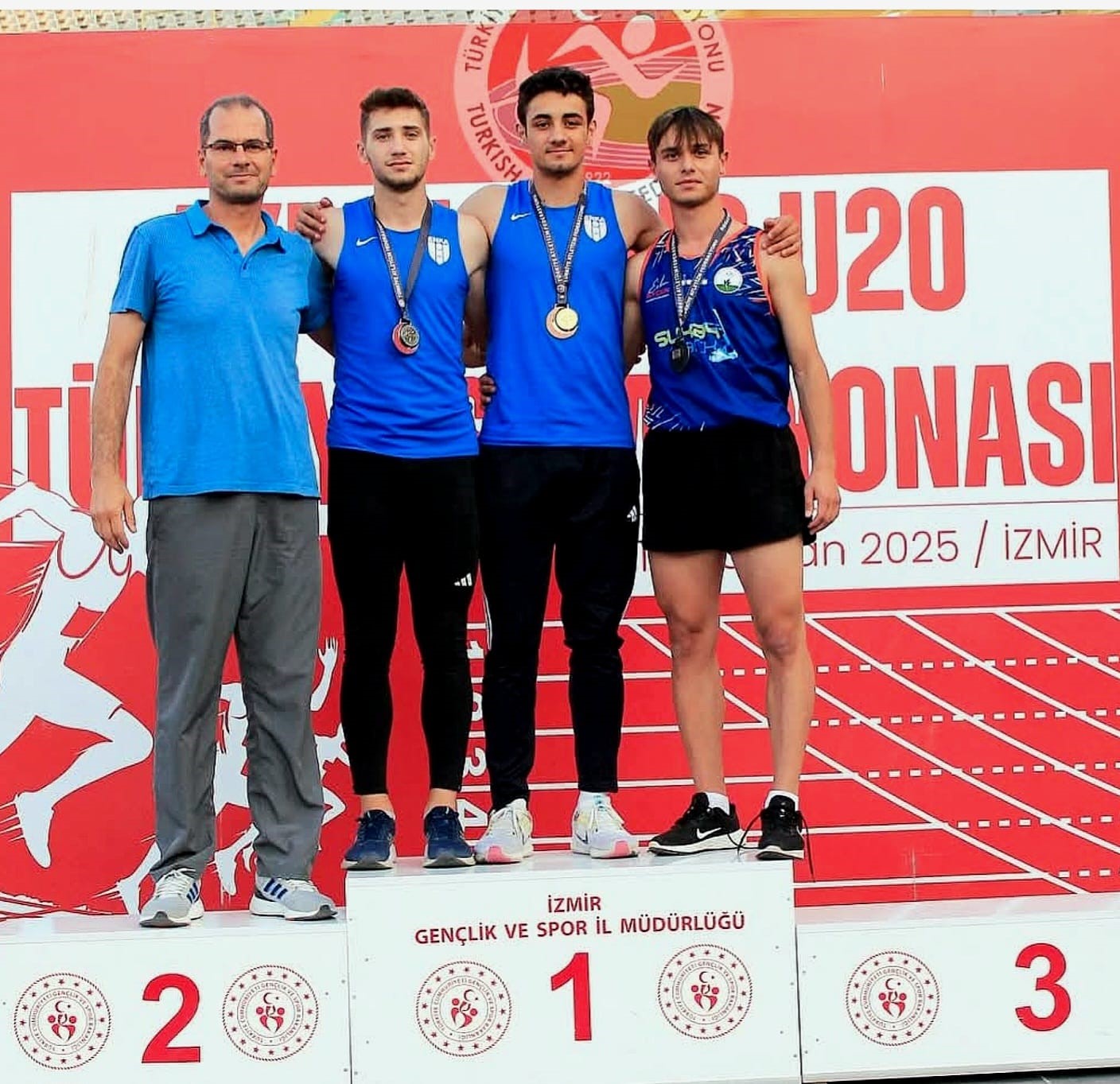 Aydınlı milli sporcular şampiyonaya damga vurdu 