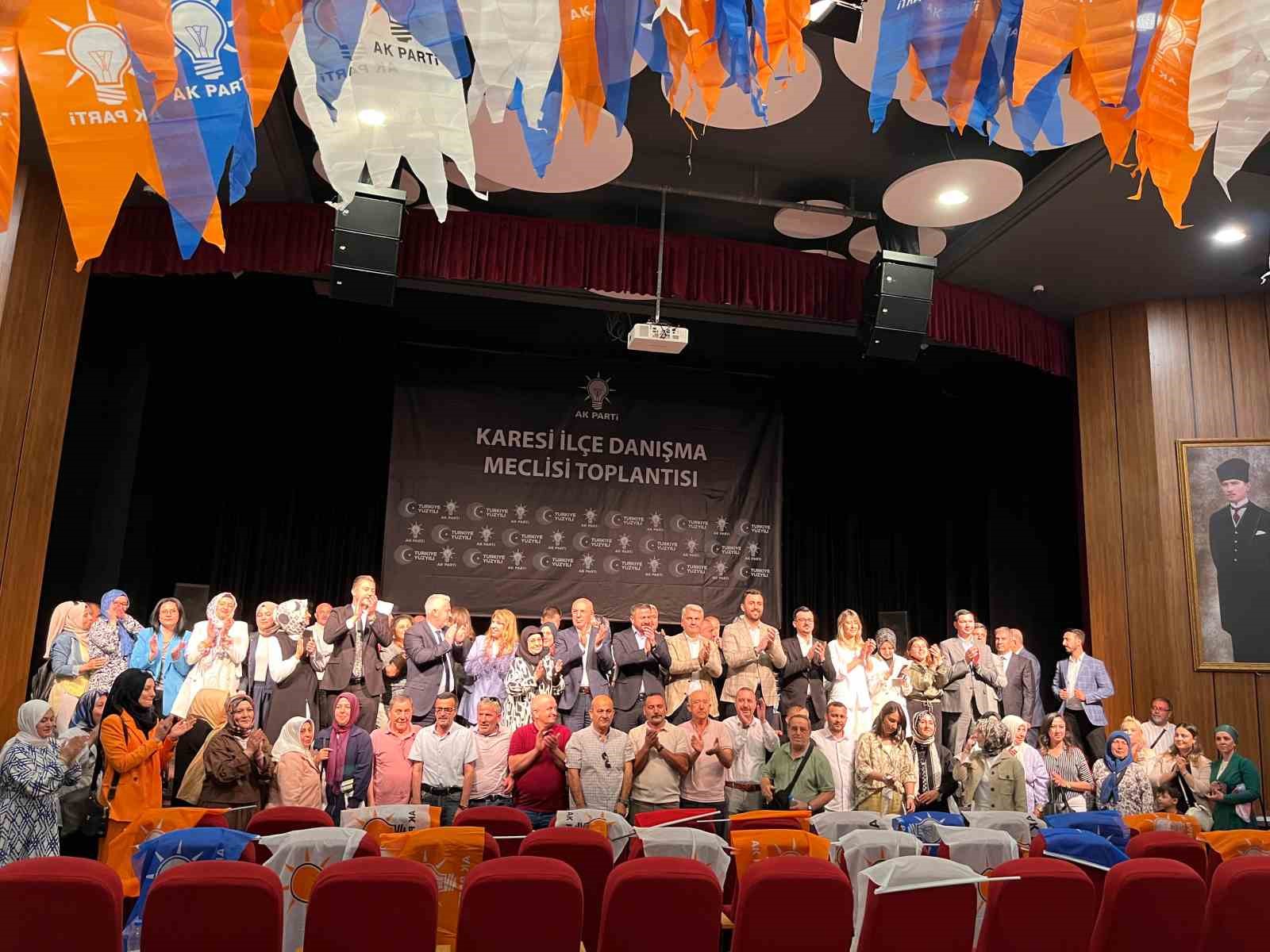 AK Parti Karesi İlçe Başkanlığı Danışma Meclisi toplandı 