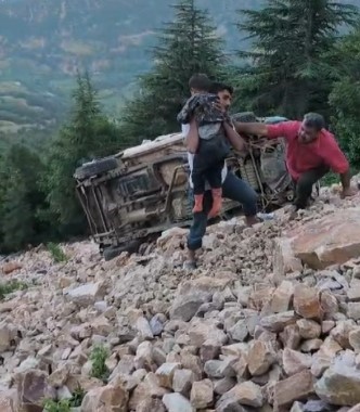Gaziantep’te yayla yolunda feci kaza: 3 ölü, 1 yaralı 