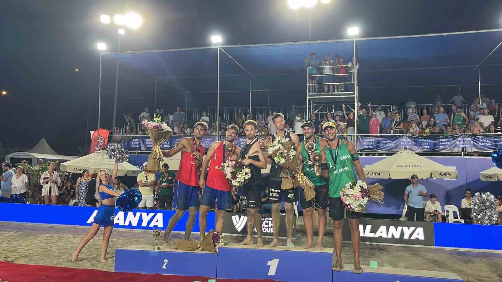 Dünya Plaj Voleybolu Pro Tur’un Alanya etabı tamamlandı 