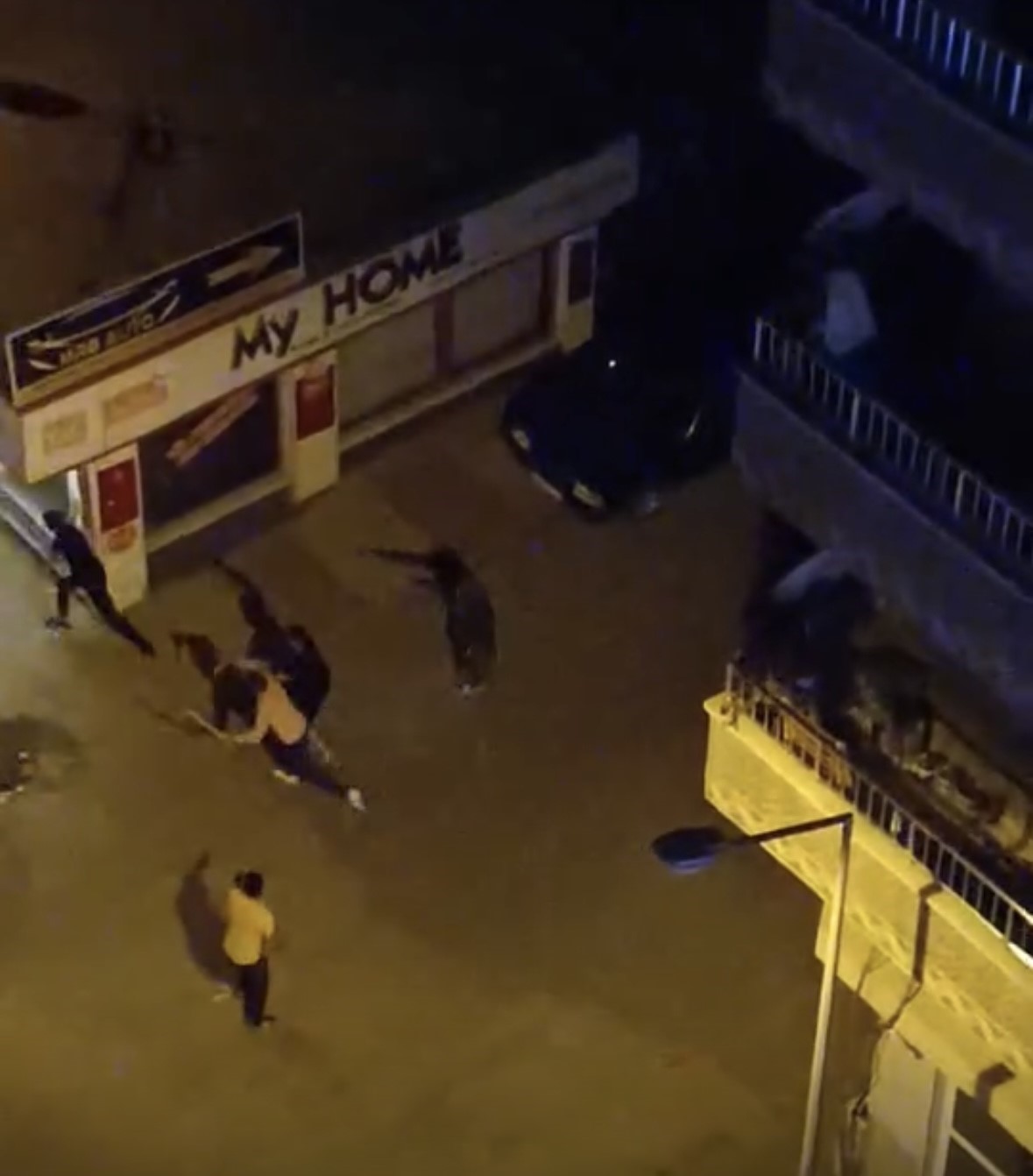 Adıyaman’da taşlı sopalı kavga kamerada: 10 yaralı 