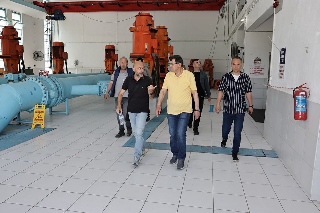 Başkan Kahveci’den Porsuk Çayı’ndaki İçme Suyu Tesisleri’ne inceleme 