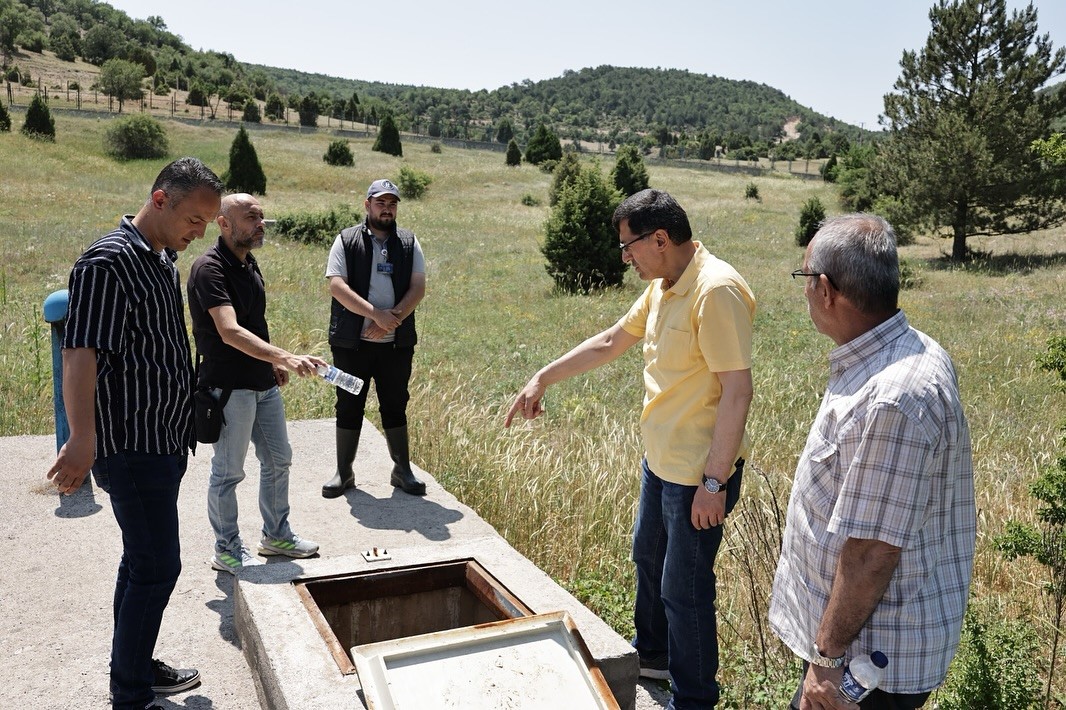 Başkan Kahveci’den Porsuk Çayı’ndaki İçme Suyu Tesisleri’ne inceleme 