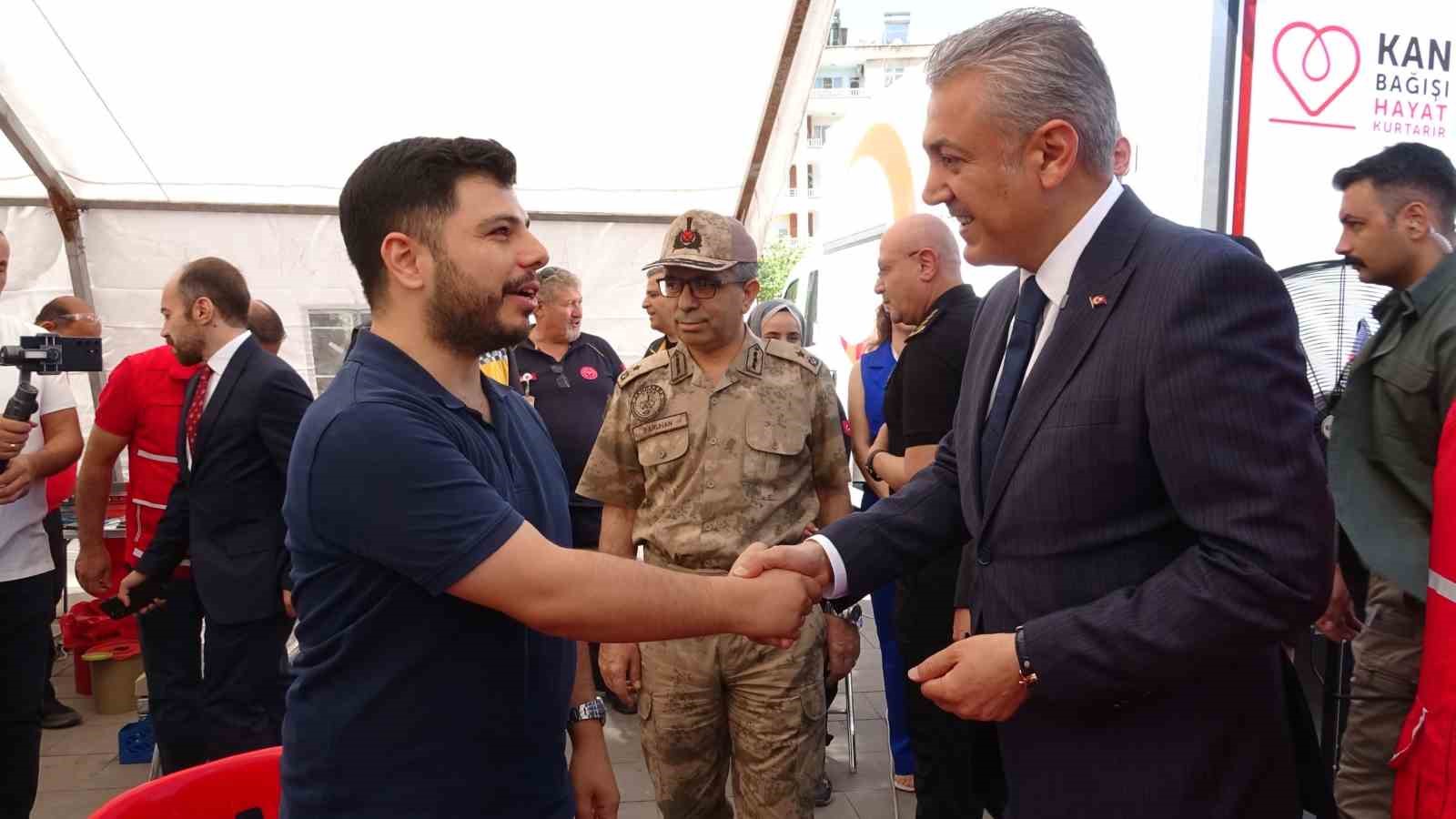 Mardin’de kan bağışı kampanyası 