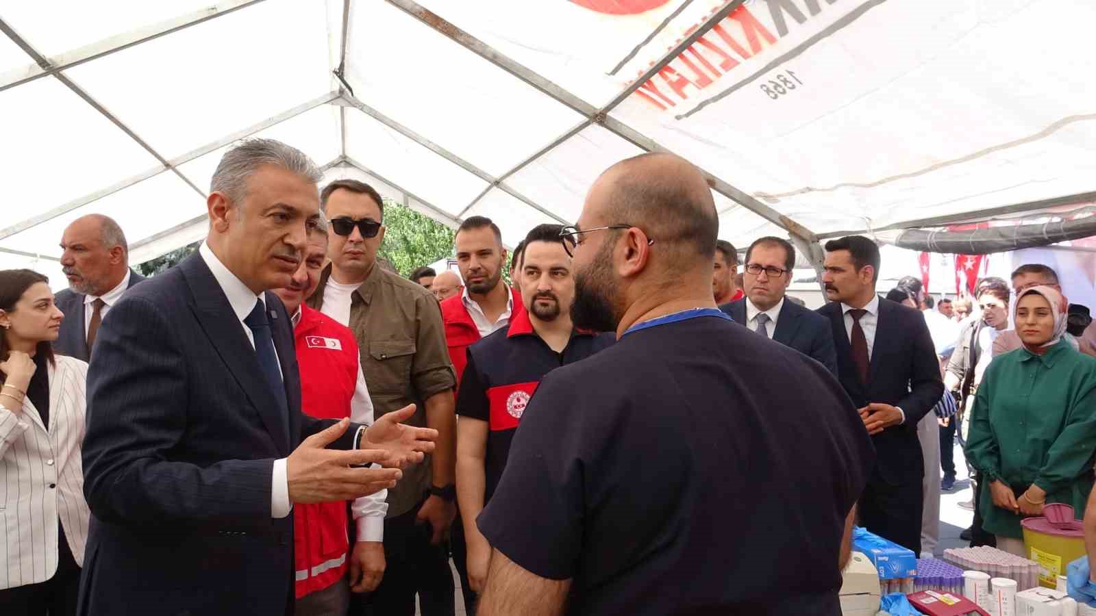 Mardin’de kan bağışı kampanyası 