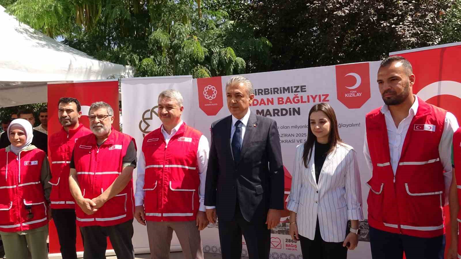 Mardin’de kan bağışı kampanyası 