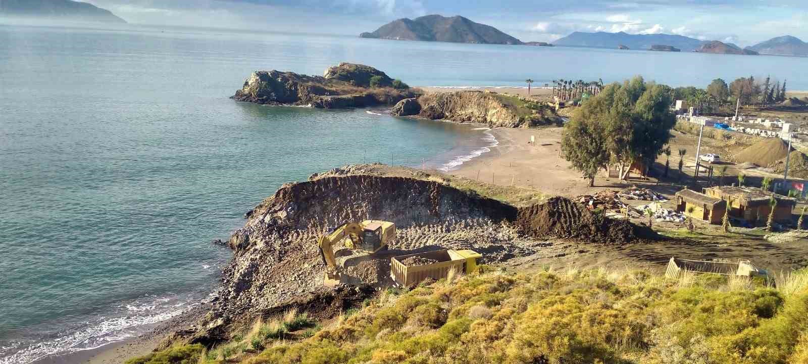 Fethiye’de izinsiz inşa çalışması yapan otel işletmesine Bakanlık 3 milyon 343 bin TL ceza uyguladı 