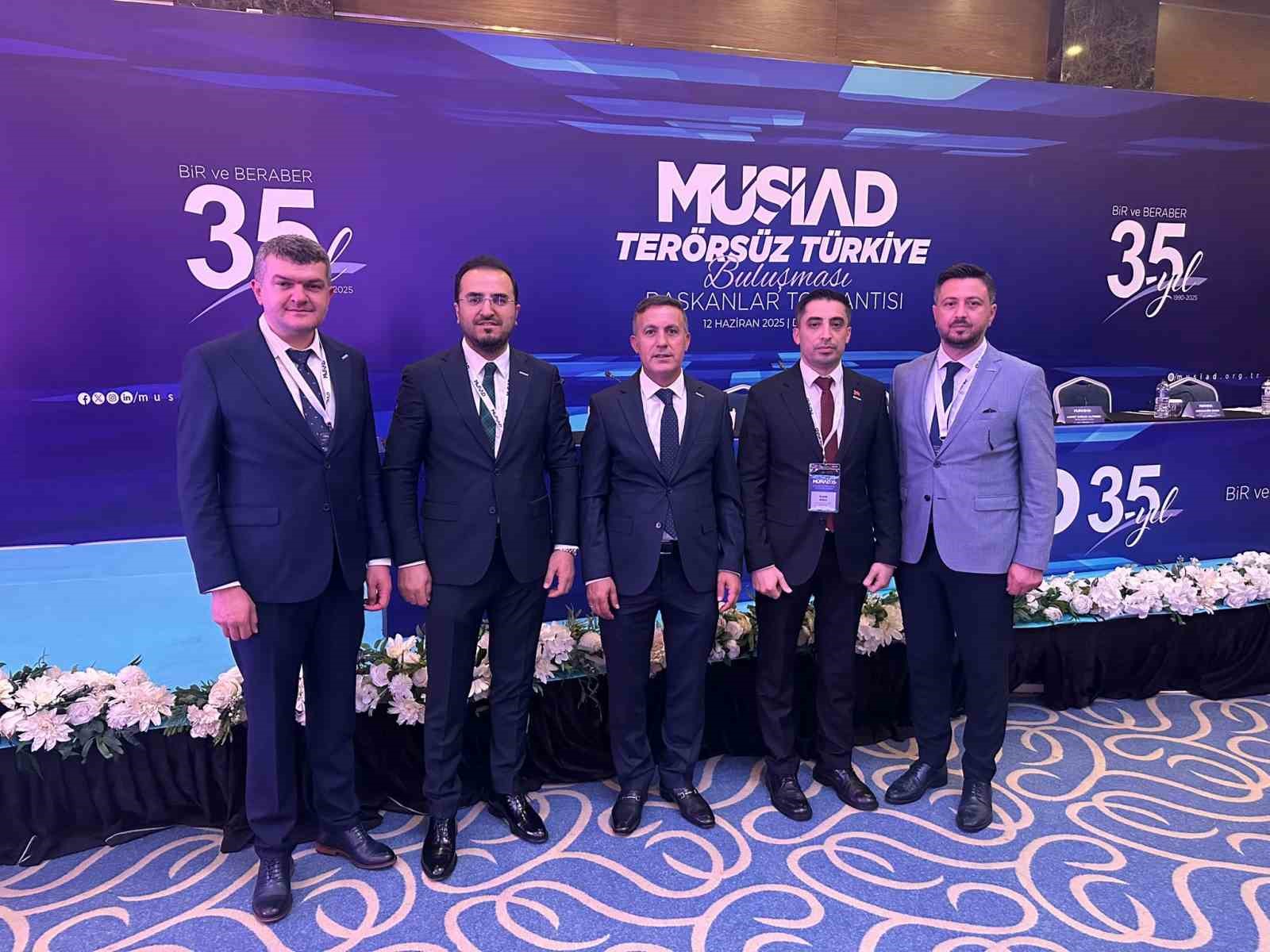 MÜSİAD Düzce Şubesi Diyarbakır buluşmasına katıldı 