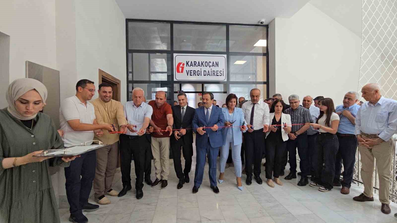 Karakoçan’da Vergi Dairesi açılışı yapıldı 