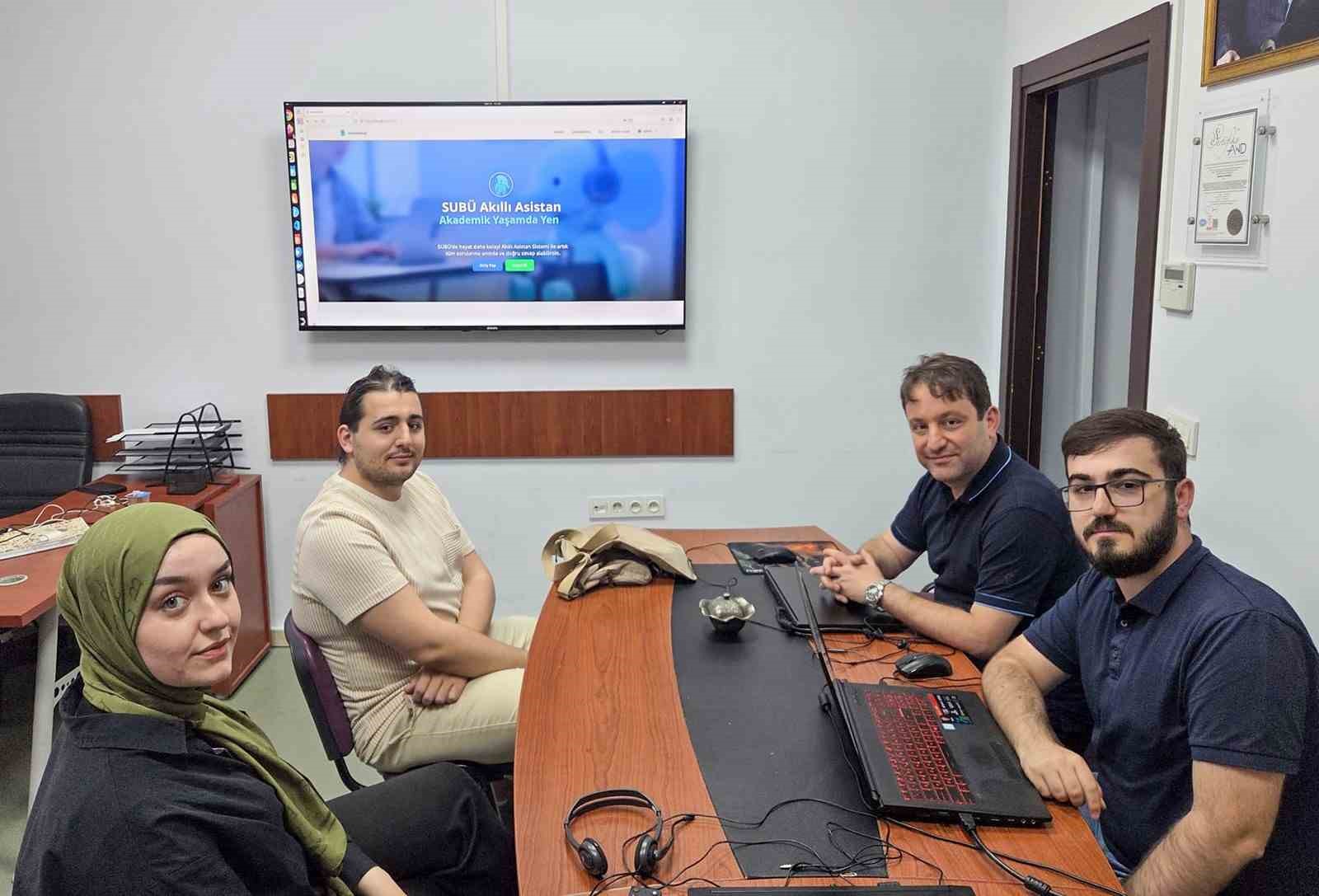 SUBÜ öğrencisi akıllı asistan sistemi geliştirdi 