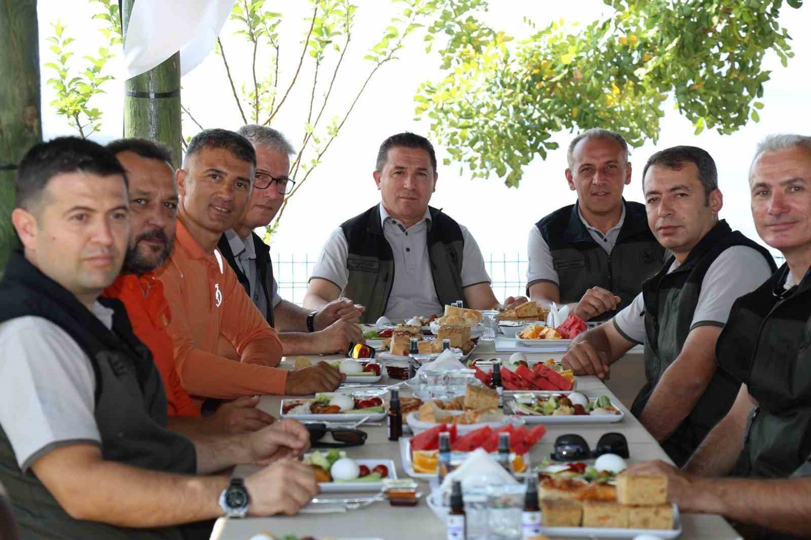 Fethiye’de orman yangını gönüllüleri ile toplantı yapıldı 