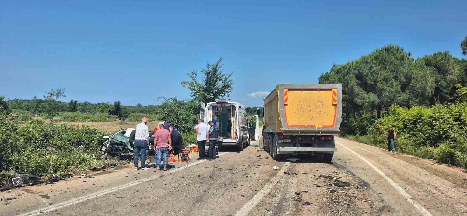 Kazada yaralanan sürücü, hayatını kaybetti 