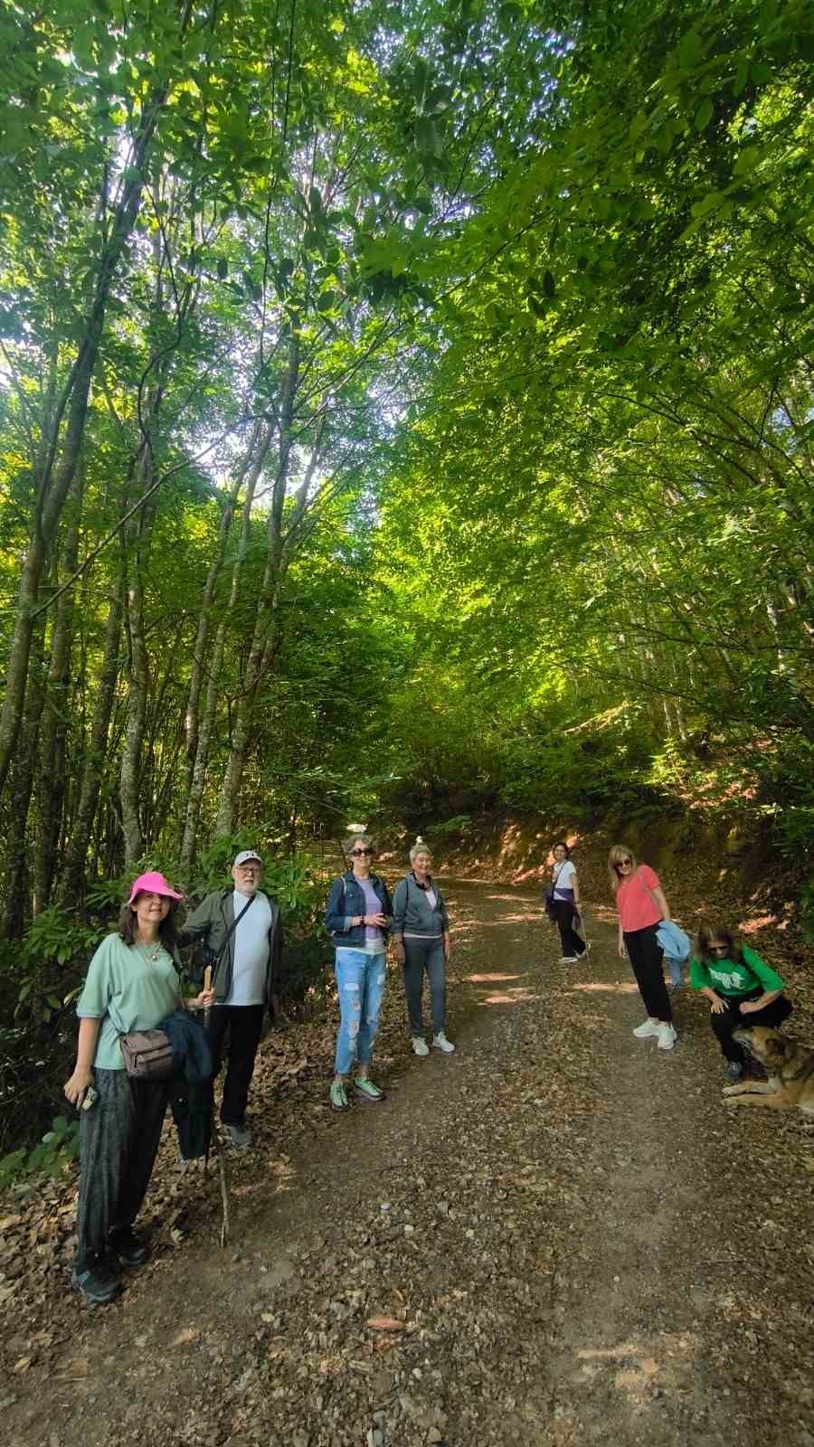 Turistik Karaelmas trenindeki yolcular Yenice ormanlarına hayran kalarak döndü 