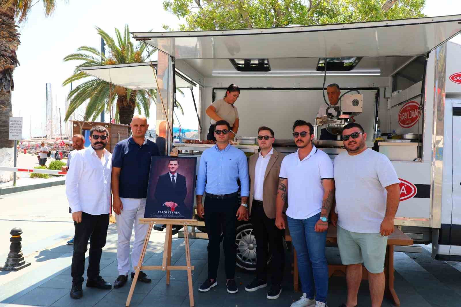 Bodrum’da Ferdi Zeyrek için lokma hayrı 