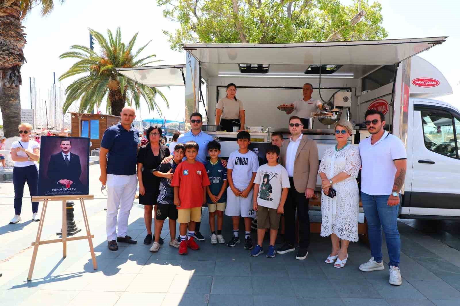 Bodrum’da Ferdi Zeyrek için lokma hayrı 